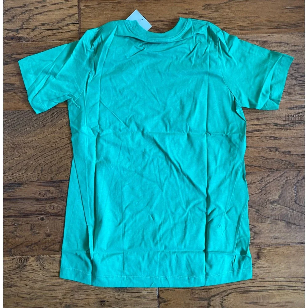 Nike Kids‎ Sportswear Futura Logo Green Short Sleeve T-Shirt AR5254-331 Size L